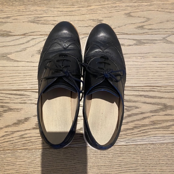 Cole Haan Leather Oxford Loafers - Picture 4 of 4